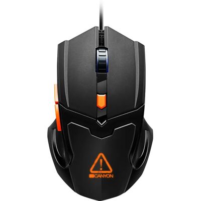 Mouse Gaming Canyon Vigil - 3200 DPI, Nero Mouse Gaming Canyon Vigil - 3200 DPI, Nero