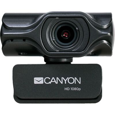 Canyon CNS-CWC6N Webcam - 2K Ultra HD, 80°, Noir - Publicité Canyon CNS-CWC6N Webcam - 2K Ultra HD, 80°, Noir - Publicité