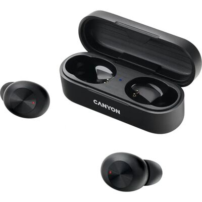 Canyon CNE-CBTHS1B Kabellose In-ear Bluetooth-Kopfhörer Canyon CNE-CBTHS1B Kabellose In-ear Bluetooth-Kopfhörer