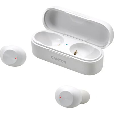 Canyon CNE-CBTHS1W Kabellose In-Ear-Kopfhörer - Headset - Bluetooth - Weiß Canyon CNE-CBTHS1W Kabellose In-Ear-Kopfhörer - Headset - Bluetooth - Weiß