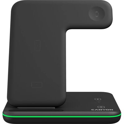 Canyon WS-303 Universal Black USB Indoor - Wireless Charger Canyon WS-303 Universal Black USB Indoor - Wireless Charger