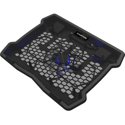 Canyon NS-02 Support di raffreddamento per laptop - 15.6" - Nero Canyon NS-02 Support di raffreddamento per laptop - 15.6" - Nero