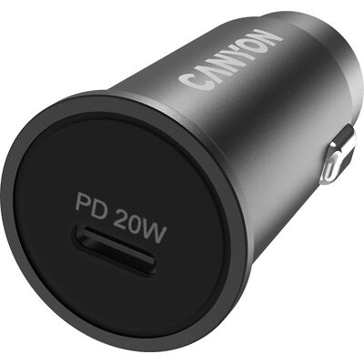 Încărcător auto Canyon C-20 20W - Power Delivery USB-C Încărcător auto Canyon C-20 20W - Power Delivery USB-C