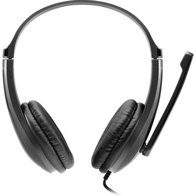 Canyon CHSU-1B Kabelgebunden Headset - Kopfhörer für Anrufe & Musik Canyon CHSU-1B Kabelgebunden Headset - Kopfhörer für Anrufe & Musik