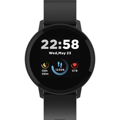 Ceas inteligent Canyon Lollypop - Ecran tactil 1,3'' - Negru Ceas inteligent Canyon Lollypop - Ecran tactil 1,3'' - Negru