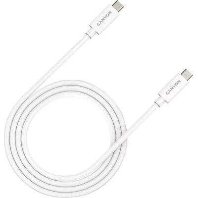 Canyon USB-C Cable 1m White - USB Cable Canyon USB-C Cable 1m White - USB Cable
