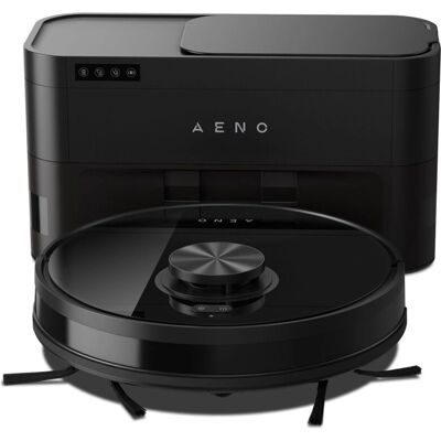 AENO ARC0005S Aspirateur Robot - 4000Pa, Wi-Fi, Commande vocale, 120 min - Publicité AENO ARC0005S Aspirateur Robot - 4000Pa, Wi-Fi, Commande vocale, 120 min - Publicité