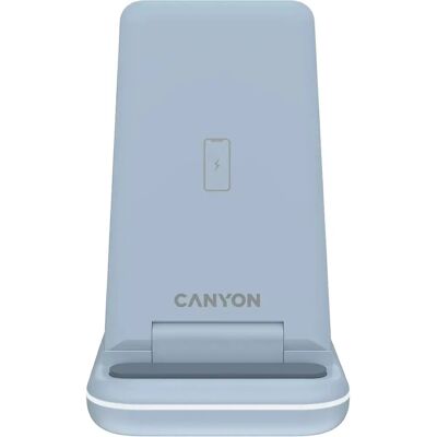 Canyon WS-304 Stație de Încărcare Fără Fir Albastră - Încărcător Fără Fir Canyon WS-304 Stație de Încărcare Fără Fir Albastră - Încărcător Fără Fir