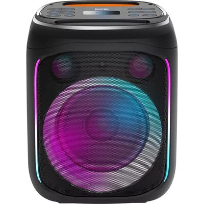 Canyon Tragbarer Bluetooth Party-Lautsprecher - Orange & Schwarz - 40W Canyon Tragbarer Bluetooth Party-Lautsprecher - Orange & Schwarz - 40W