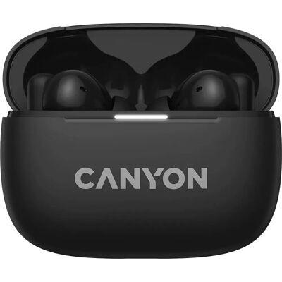 Canyon TWS-10B Kopfhörer - Aktive Geräuschunterdrückung, Bluetooth 5.3 - Schwarz Canyon TWS-10B Kopfhörer - Aktive Geräuschunterdrückung, Bluetooth 5.3 - Schwarz