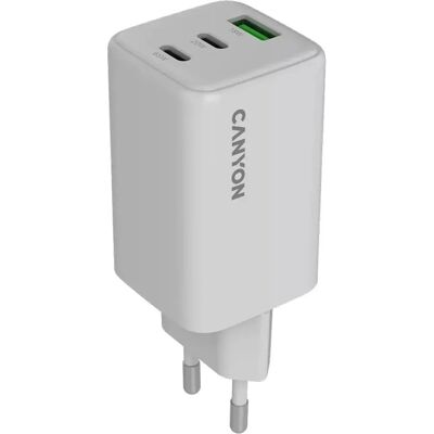 Canyon CU65ACC Încărcător - GaN 65W 3 Porturi USB-C/USB-A Canyon CU65ACC Încărcător - GaN 65W 3 Porturi USB-C/USB-A