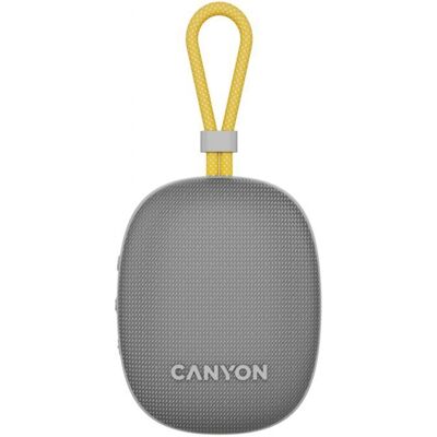 Canyon OnMove 12 Bluetooth-Lautsprecher - Tragbarer Lautsprecher, 5W, Grau Canyon OnMove 12 Bluetooth-Lautsprecher - Tragbarer Lautsprecher, 5W, Grau