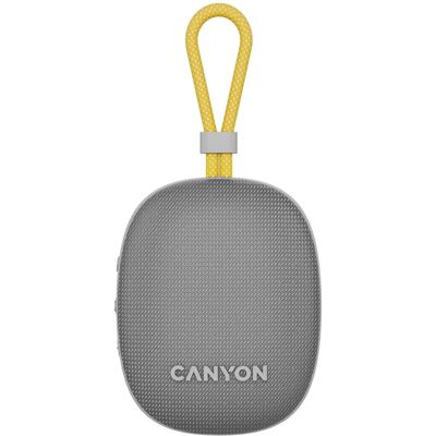 Canyon OnMove 12 Bluetooth-Lautsprecher - Tragbarer Lautsprecher, 5W, Grau Canyon OnMove 12 Bluetooth-Lautsprecher - Tragbarer Lautsprecher, 5W, Grau