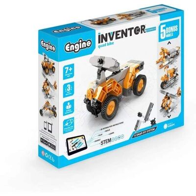 Engino Model 5-in-1 Inventor Mechanics Go-Kart - Construction Toy Engino Model 5-in-1 Inventor Mechanics Go-Kart - Construction Toy