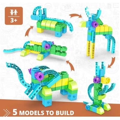 Engino Learning about wild Animals - Educational Toy Engino Learning about wild Animals - Educational Toy