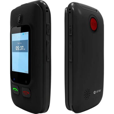 eSTAR Digni Flip Téléphone Senior - à clapet, écran 2.4" eSTAR Digni Flip Téléphone Senior - à clapet, écran 2.4"