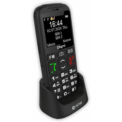eSTAR Digni Talk 2.2" Téléphone Senior Noir - Senior phone eSTAR Digni Talk 2.2" Téléphone Senior Noir - Senior phone