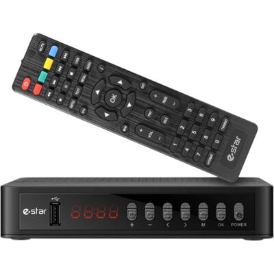 eSTAR T2 618 UHD TV Set-top Box - DVB-T2, Full HD eSTAR T2 618 UHD TV Set-top Box - DVB-T2, Full HD