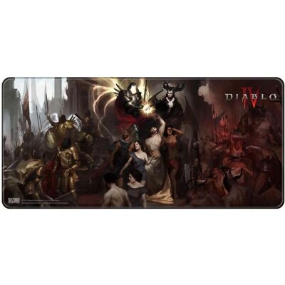 Blizzard Diablo IV - Inarius i Lilith (XL), Podkładka pod mysz, Żółty, Szary, Czerwony, Czarny Blizzard Diablo IV - Inarius i Lilith (XL), Podkładka pod mysz, Żółty, Szary, Czerwony, Czarny