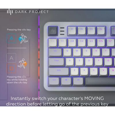 Dark Project ALU Daylight - Mechaniczna Klawiatura Dark Project ALU Daylight - Mechaniczna Klawiatura