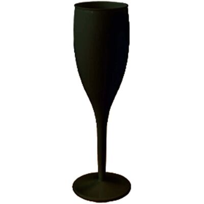 Belgravia Black Plastic Champagne Flutes Pack 6 - Champagne Flutes Belgravia Black Plastic Champagne Flutes Pack 6 - Champagne Flutes