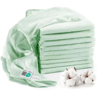 Makian Modelo 80 x 80 cm - Mint Conjunto de 10 Makian Modelo 80 x 80 cm - Mint Conjunto de 10