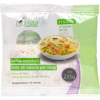 Baule Volante & Fior di Loto Riso di Shirataki Essiccato - 50g Baule Volante & Fior di Loto Riso di Shirataki Essiccato - 50g