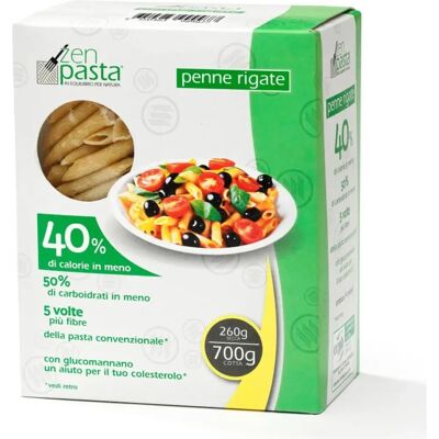 Calicantus Srl ZenPasta Penne Rigate - Pasta di konjac a basso contenuto di carboidrati Calicantus Srl ZenPasta Penne Rigate - Pasta di konjac a basso contenuto di carboidrati