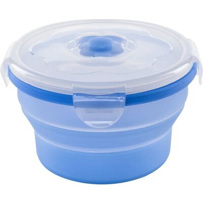 Nuvita Contenitori in Silicone Flessibile - 540 Ml - Blu Nuvita Contenitori in Silicone Flessibile - 540 Ml - Blu