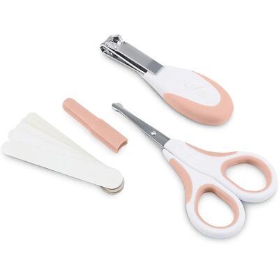 Set Cura Unghie Neonati Nuvita - Ipoallergenico, Sicuro Set Cura Unghie Neonati Nuvita - Ipoallergenico, Sicuro