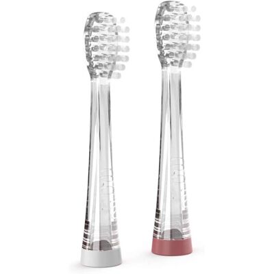 Nuvita Sonic Clean&Care Austausch-Bürstenköpfe - 2 Stk Nuvita Sonic Clean&Care Austausch-Bürstenköpfe - 2 Stk