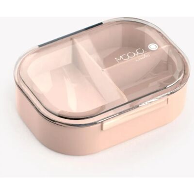 Nuvita Lunch Box - 490ml, Rose Anglais, Résistant, Micro-ondable - Boîte à Lunch - Publicité Nuvita Lunch Box - 490ml, Rose Anglais, Résistant, Micro-ondable - Boîte à Lunch - Publicité