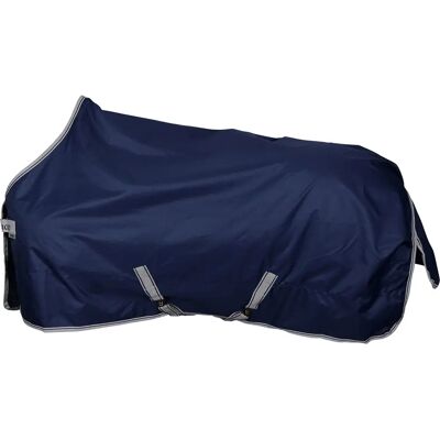Bucas Navy/Silver Waterdichte Ademende Paarden deken - 165cm Bucas Navy/Silver Waterdichte Ademende Paarden deken - 165cm