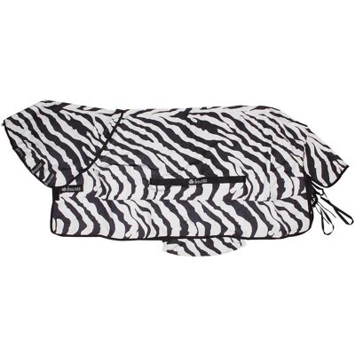 Couverture Ekzemedecke Bucas Zebra - 145 - Protection insectes & UV équin - Publicité Couverture Ekzemedecke Bucas Zebra - 145 - Protection insectes & UV équin - Publicité