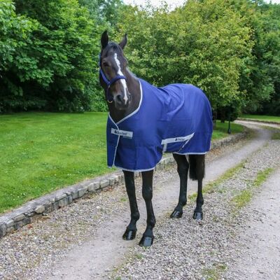 Bucas Navy Freedom Twill Sheet 0g - Pferdedecke Bucas Navy Freedom Twill Sheet 0g - Pferdedecke