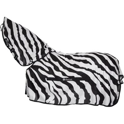Bucas Zebra Fliegendecke mit Halsteil UV-Schutz Bucas Zebra Fliegendecke mit Halsteil UV-Schutz