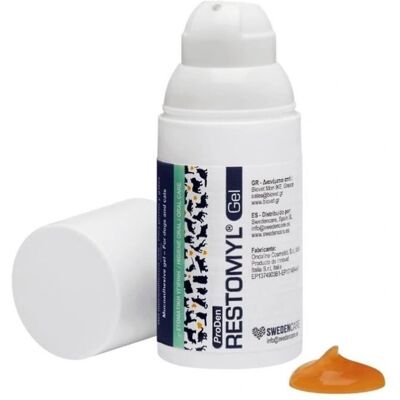 Swedencare Restomyl Gel 30ml Supplément pour Animaux - Gel pour Animaux - Publicité Swedencare Restomyl Gel 30ml Supplément pour Animaux - Gel pour Animaux - Publicité