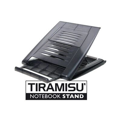 Hamlet XTMS100 Tiramisù Notebook-Ständer Schwarz Hamlet XTMS100 Tiramisù Notebook-Ständer Schwarz