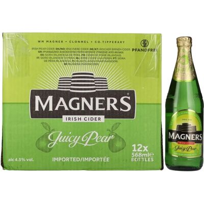 Magners Irish Cider PEAR 4,5% - Cidre - Publicité Magners Irish Cider PEAR 4,5% - Cidre - Publicité