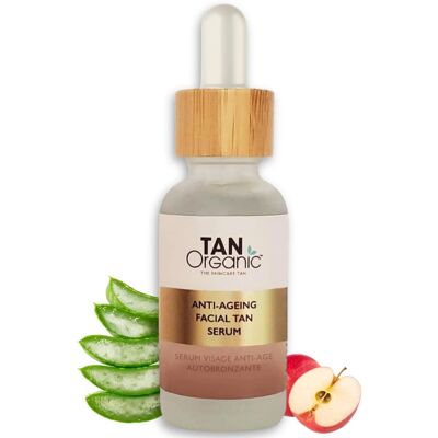 TanOrganic The Skincare Tan Self-tanning Face Serum with Anti-Ageing Effect - 30ml TanOrganic The Skincare Tan Self-tanning Face Serum with Anti-Ageing Effect - 30ml