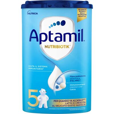 Aptamil Nutribiotik 5 - Latte di crescita - Supporta immunità, Gusto vaniglia Aptamil Nutribiotik 5 - Latte di crescita - Supporta immunità, Gusto vaniglia