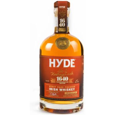 Hyde No.8 Heritage Cask Irish Whiskey - Stout-Fass-Finish - 43% Vol. Hyde No.8 Heritage Cask Irish Whiskey - Stout-Fass-Finish - 43% Vol.
