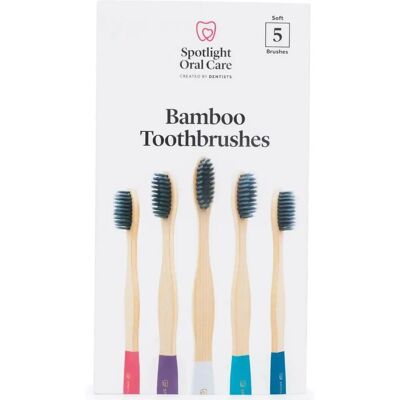 Spotlight Oral Care Bamboo Toothbrush (5 pcs.) Spotlight Oral Care Bamboo Toothbrush (5 pcs.)