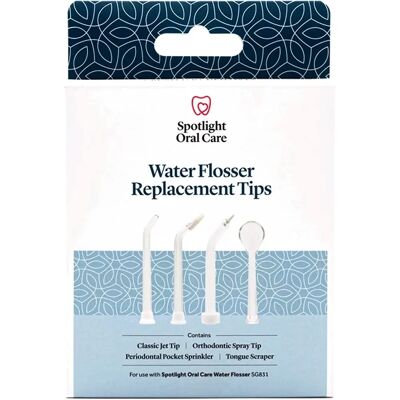 Spotlight Oral Care Water Flosser Replacement Heads Jet Tips - Water Flosser Spotlight Oral Care Water Flosser Replacement Heads Jet Tips - Water Flosser
