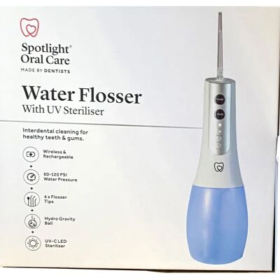 Spotlight Oral Care Unisex Water Flosser with UV Steriliser - One Size Spotlight Oral Care Unisex Water Flosser with UV Steriliser - One Size