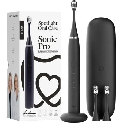 Spotlight Oral Care Sonic Pro Jet Black - Toothbrush Spotlight Oral Care Sonic Pro Jet Black - Toothbrush
