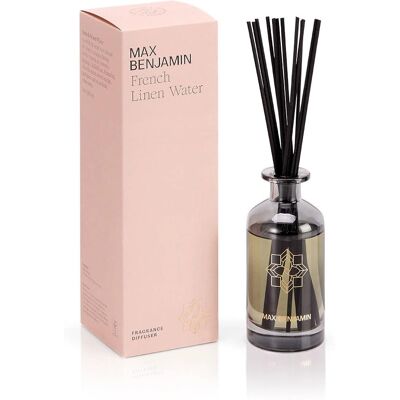 Diffuseur d'eau de lin français Max Benjamin - 150ml Diffuseur d'arôme - Publicité Diffuseur d'eau de lin français Max Benjamin - 150ml Diffuseur d'arôme - Publicité
