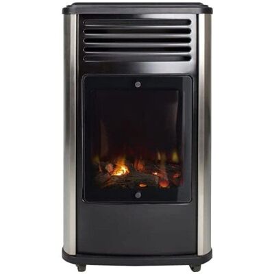 Calor Gas Manhattan Calefactor portátil de gas con llama real, 3,4kW Calor Gas Manhattan Calefactor portátil de gas con llama real, 3,4kW
