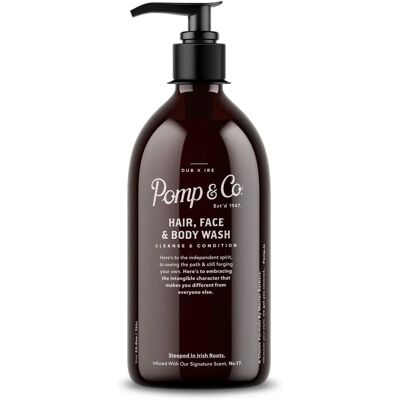 Pomp & Co 2-i-1 Hår- og Kroppsvask - Dusjgel & Sjampo Pomp & Co 2-i-1 Hår- og Kroppsvask - Dusjgel & Sjampo