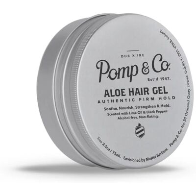 Pomp & Co. Aloe Hårgel - Kort Hår Sterk Hold Pomp & Co. Aloe Hårgel - Kort Hår Sterk Hold
